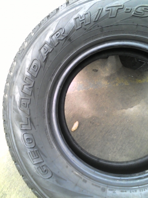 265/70R16 YOKOHAMA GEOLANDAR  H/T-S  ชุด 4 เส้น  ปี 2013  TEL.081-427-3941