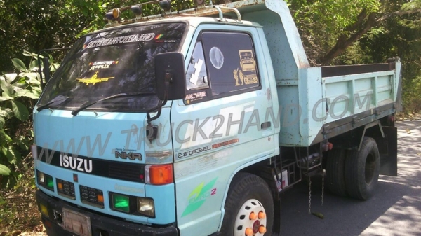 ISUZU NKR 55EU5 กระบะดั้ม  88เเรงม้า   กระบะดั้ม 3 คิว