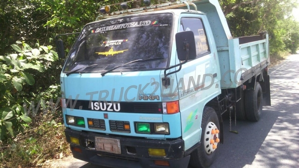 ISUZU NKR 55EU5 กระบะดั้ม  88เเรงม้า   กระบะดั้ม 3 คิว