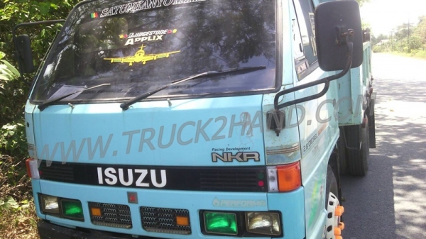 ISUZU NKR 55EU5 กระบะดั้ม  88เเรงม้า   กระบะดั้ม 3 คิว