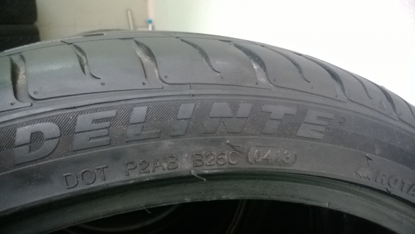 ยาง 245/35/20 ปี13 1ชุด.