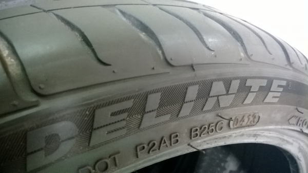 ยาง 245/35/20 ปี13 1ชุด.