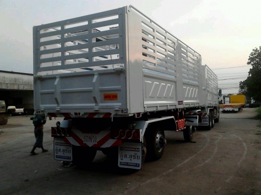 ขายหางพ่วง3เพลา คอกเกษตร แผงสามมิตร