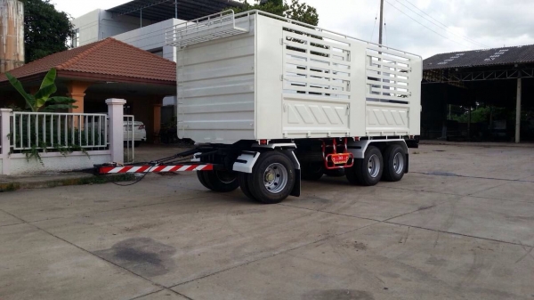 ขายหางพ่วง3เพลา คอกเกษตร แผงสามมิตร