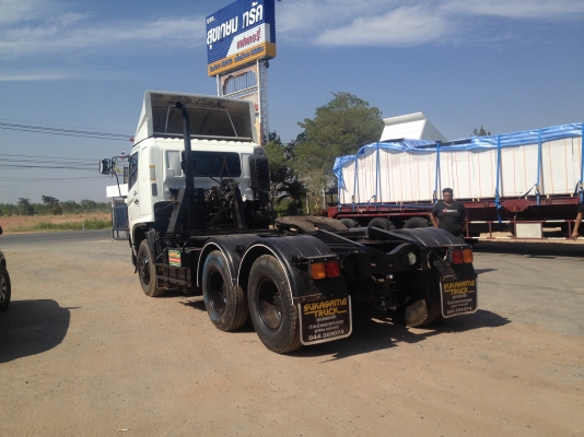 มีคันเดียว หัวลาก MEGA 500 P11C 320 แรงม้าระบบน้ำมัน รถห้างเดิมๆ ยาง 1100 ขอบ 20 รถปี 49 สวยๆพร้อมใช้