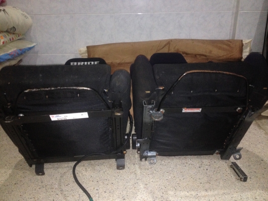 AS07519284 BRIDEแท้พร้อมรางBRIDE 2ตัวเก่าญี่ปุนสภาพดีปีกไม่ล้มไม่ขาด