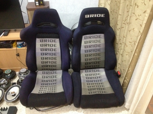 AS07519284 BRIDEแท้พร้อมรางBRIDE 2ตัวเก่าญี่ปุนสภาพดีปีกไม่ล้มไม่ขาด