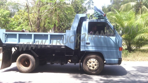 ISUZU NKR 55EUS 88 แรงม้า กระบะดั้ม แชชซีสวยตลอดเส้น หัวเก๋งเก็บใหม่