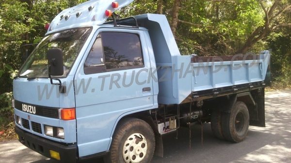 ISUZU NKR 55EUS 88 แรงม้า กระบะดั้ม แชชซีสวยตลอดเส้น หัวเก๋งเก็บใหม่