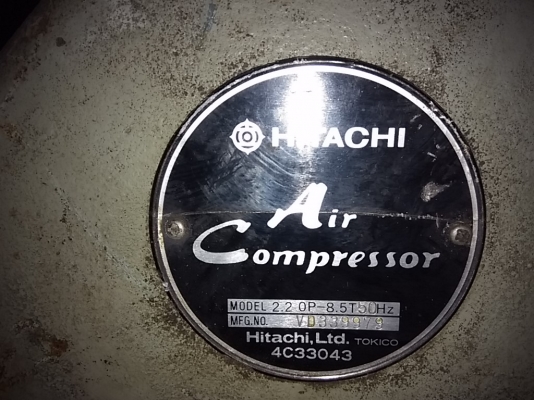 หัวปั้มลม 2.2 OP 8.5  3แรง ฮิตาชิ Hitachi