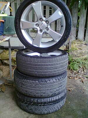 แม็กขอบ 17มาสด้าพร้อมยาง