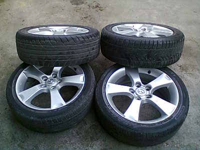 แม็กขอบ 17มาสด้าพร้อมยาง