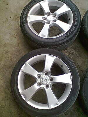 แม็กขอบ 17มาสด้าพร้อมยาง