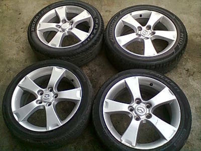 แม็กขอบ 17มาสด้าพร้อมยาง