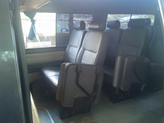 ขายรถตู้   หัวจรวดหลังคาต่ำ   ปี39  พวงมาลัยพาเวอร์  แอร์   รถพร้อมใช้งานได้เลย