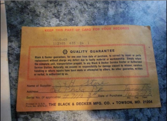 ขายสว่าน Black &amp; Decker   สำหรับสะสมหรือใช้งานก็ได้