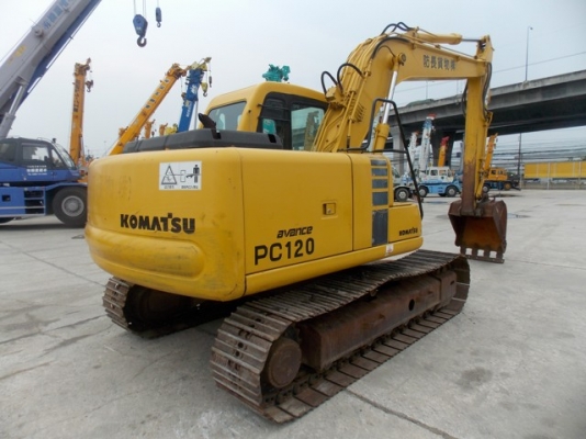 ขายด่วนรถขุด KOMATSU PC120-6E นำเข้าจากญี่ปุ่น