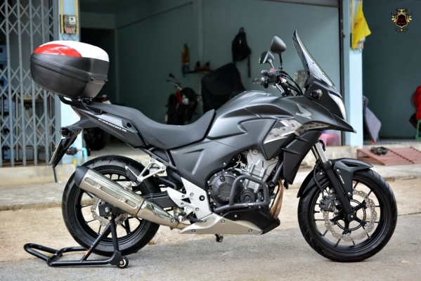 HONDA CB500x ABS ปี 2013 สภาพนางฟ้า พร้อมของแต่ง ทะเบียนพร้อมโอน 168,000 -