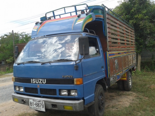 (รถสวยมาแล้วค่ะ) 6 NPR ล้ออีซูสุ 115 แรงม้า   ไม่ดั้ม. พร้อมใช้งาน เล่มชุดโอนติดมือ.....