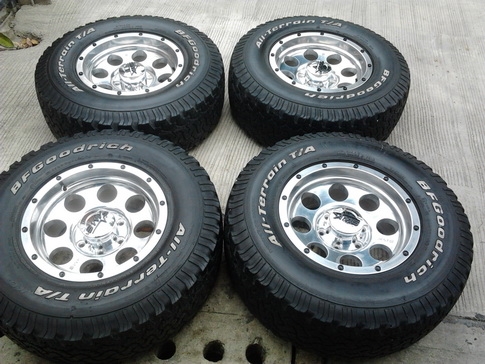 ล้อหยดนํ้า + BF All 265/75/16 ปี10 สวยๆ 1ชุด