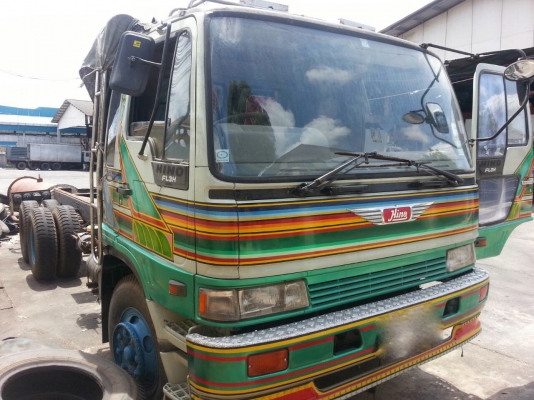 รถฮีโน่ 10 ล้อ FL3H  195 แรงม้า.  ( ขายหัว / คัชซี. )   สนใจติดต่อ  081 - 6079515