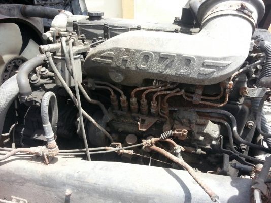 รถฮีโน่ 10 ล้อ FL3H  195 แรงม้า.  ( ขายหัว / คัชซี. )   สนใจติดต่อ  081 - 6079515