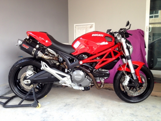 ขาย DUCATI Monster795 ปี12 ท่อvance&amp;hines สภาพหล่อๆ ราคา 299000 บาท(รับเทริ์น)