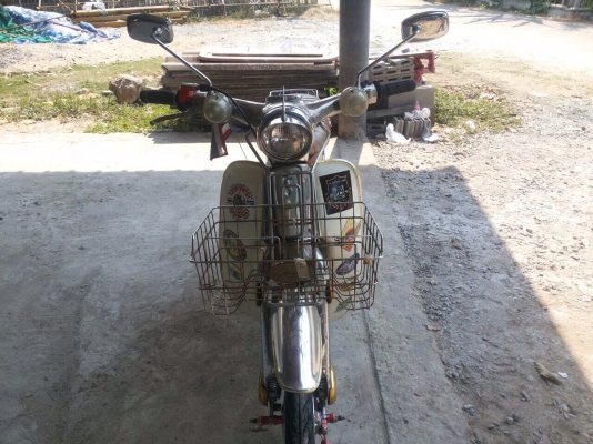 c90 ชุปโคเมียมทั้งคัน ลงเครื่องดรีม ทะเบียนครบ ราคาถูกๆ เเต่งชุดใหญ่