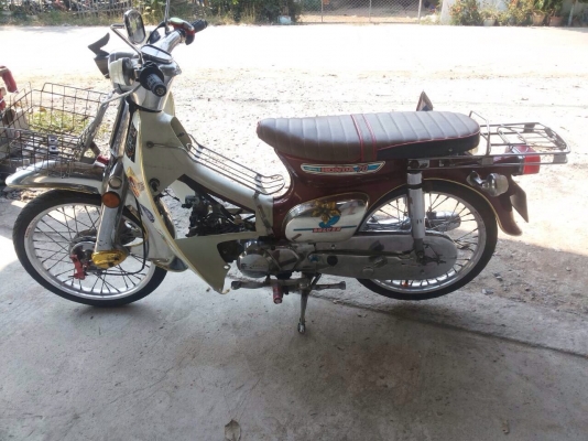 c90 ชุปโคเมียมทั้งคัน ลงเครื่องดรีม ทะเบียนครบ ราคาถูกๆ เเต่งชุดใหญ่