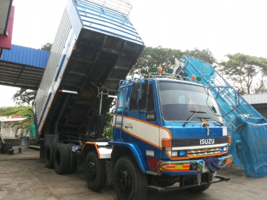 รถบรรทุก 12 ล้อ ISUZU มีระบบลากลูก ปี2534 ราคา750,000 บ.