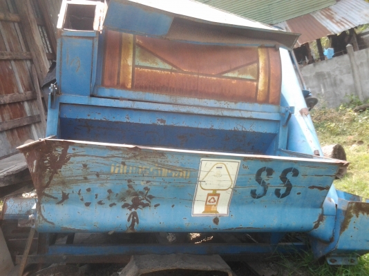 ขายตามสภาพตู้นวดข้าวสิงห์เปลือยจัมโบของเกษตรพัฒนา