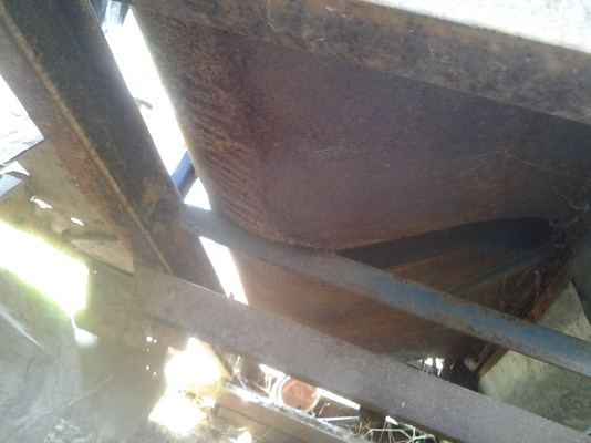 ขายตามสภาพตู้นวดข้าวสิงห์เปลือยจัมโบของเกษตรพัฒนา