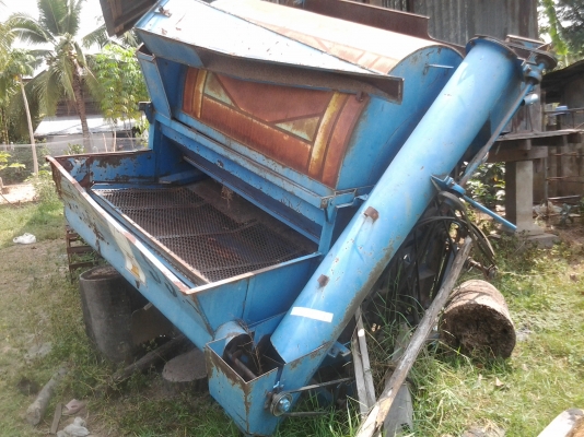 ขายตามสภาพตู้นวดข้าวสิงห์เปลือยจัมโบของเกษตรพัฒนา