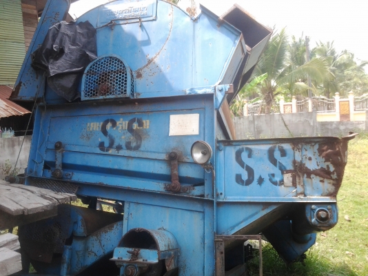 ขายตามสภาพตู้นวดข้าวสิงห์เปลือยจัมโบของเกษตรพัฒนา