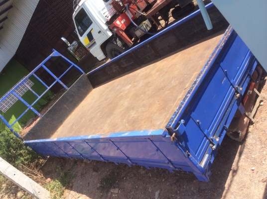 กะบะ6ล้อ NPR สภาพสวย พื้นปูเหล็ก ยาว 4.3 ม. คานดี พื้นดี ไม้ไม่ผุ ขาย 38,000 บาท (ศุภากร 081-4252943)