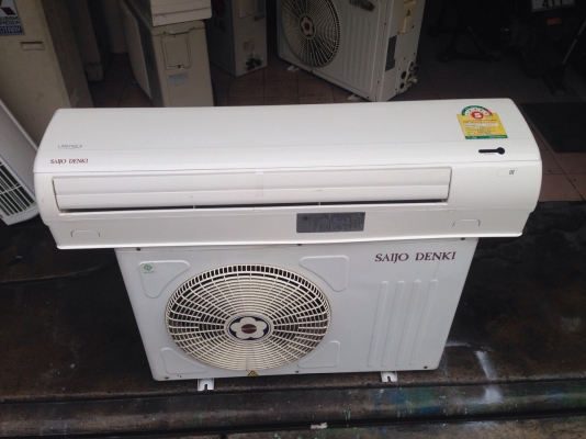 **** ขายแอร์ SAIJO DENKI 18000 BTU สภาพสวย ****