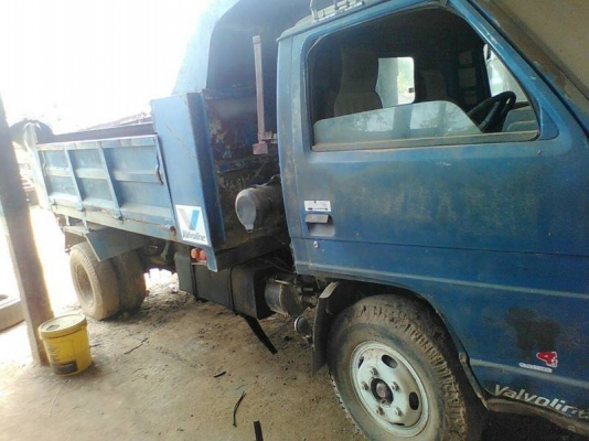 ขายตามสภาพรถดั้มอีซูซุ115เฟืองท้ายFเกียรร้อคลายเครื่อง4BD1ภาษี57เกียรร๊อคเสื้อลาย