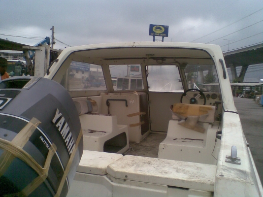 ขายเรือเปล่า(ไม่มีเครื่อง) NISSAN 23 ฟุต