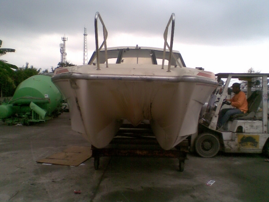 ขายเรือเปล่า(ไม่มีเครื่อง) NISSAN 23 ฟุต