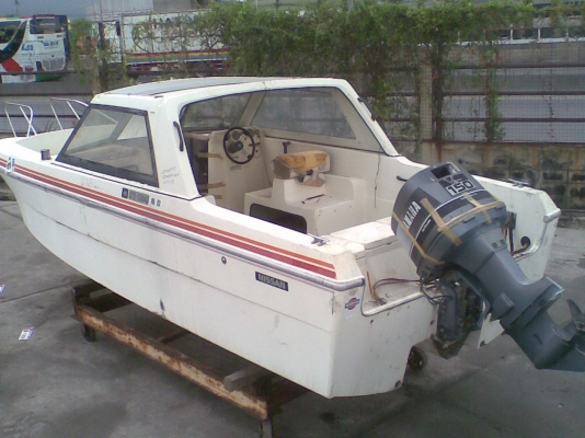 ขายเรือเปล่า(ไม่มีเครื่อง) NISSAN 23 ฟุต