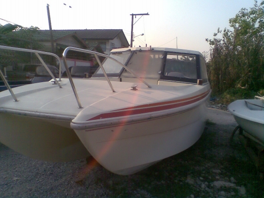 ขายเรือเปล่า(ไม่มีเครื่อง) NISSAN 23 ฟุต