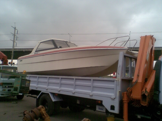 ขายเรือเปล่า(ไม่มีเครื่อง) NISSAN 23 ฟุต