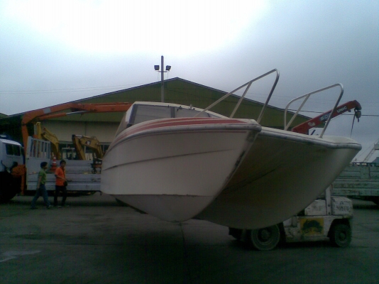 ขายเรือเปล่า(ไม่มีเครื่อง) NISSAN 23 ฟุต