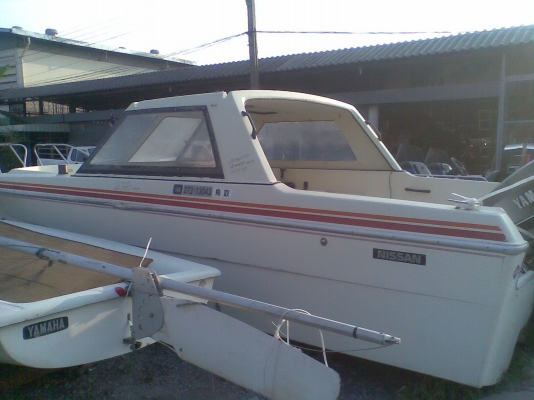 ขายเรือเปล่า(ไม่มีเครื่อง) NISSAN 23 ฟุต