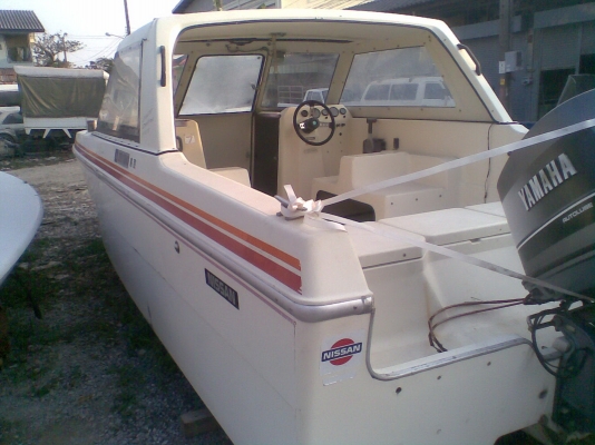 ขายเรือเปล่า(ไม่มีเครื่อง) NISSAN 23 ฟุต