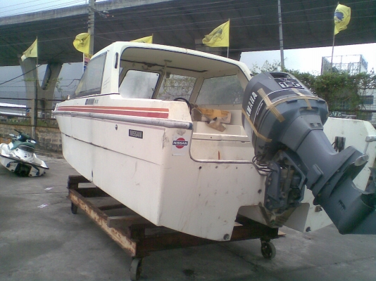 ขายเรือเปล่า(ไม่มีเครื่อง) NISSAN 23 ฟุต