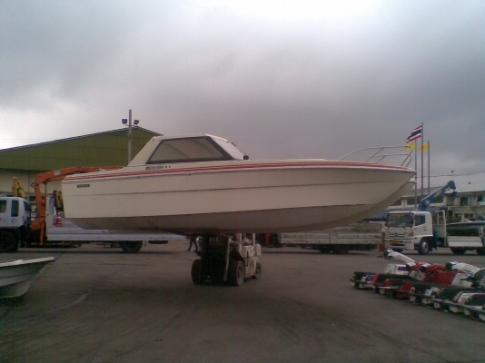 ขายเรือเปล่า(ไม่มีเครื่อง) NISSAN 23 ฟุต