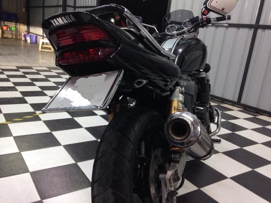ขาย XJR400 ปี 2006 สีดำ กุญแจชิพ ไมล์ดิจิตอล มีทะเบียน ปีใหม่
