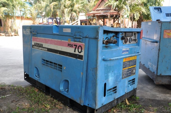 ขายปั้มลมAIRMAN 70 สภาพสวยเดิมจากญี่ปุ่น ยังไม่เคยใช้ในไทย 65,000เท่านั้น