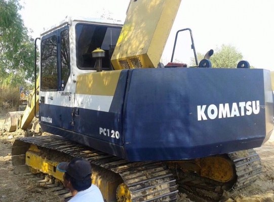 **950,000 บ.ต่อรอง///แบคโฮ PC120-5** ขาย KOMATSU PC120 แบคโฮยอดนิยม KOMATSU PC120-5 เครื่องเดิม ปั้มเดิม ไฟฟ้าหน้าจอครบ เครื่องPERKINS- 4สูบ 88HP เครื่องดี แน่น แรงดี แห้งๆ ปั้มดี แรง ไม่เยิ้ม ทำงานเร็ว บูมอาร์มสวย ไม่ปะ ไม่ร้าว บุ้งกี๋หนา บูท/สลัก แน่น เ **950,000 บ.ต่อรอง///แบคโฮ PC120-5** ขาย KOMATSU PC120 แบคโฮยอดนิยม KOMATSU PC120-5 เครื่องเดิม ปั้มเดิม ไฟฟ้าหน้าจอครบ เครื่องPERKINS- 4สูบ 88HP เครื่องดี แน่น แรงดี แห้งๆ ปั้มดี แรง ไม่เยิ้ม ทำงานเร็ว บูมอาร์มสวย ไม่ปะ ไม่ร้าว บุ้งกี๋หนา บูท/สลัก แน่น เ